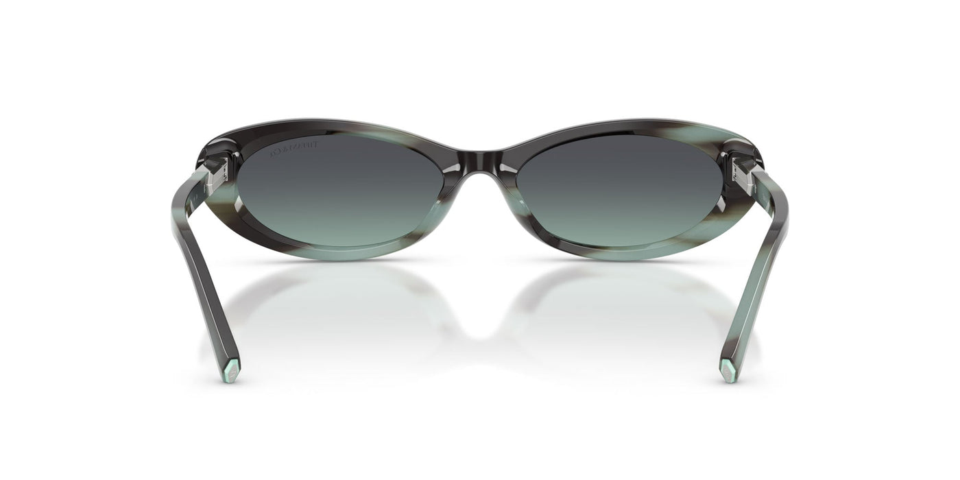 Tiffany TF4250 Striped Black Tiffany-Azure/Dark Grey #colour_striped-black-tiffany-azure-dark-grey