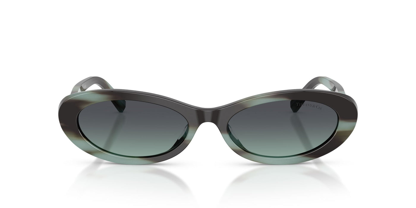 Tiffany TF4250 Striped Black Tiffany-Azure/Dark Grey #colour_striped-black-tiffany-azure-dark-grey