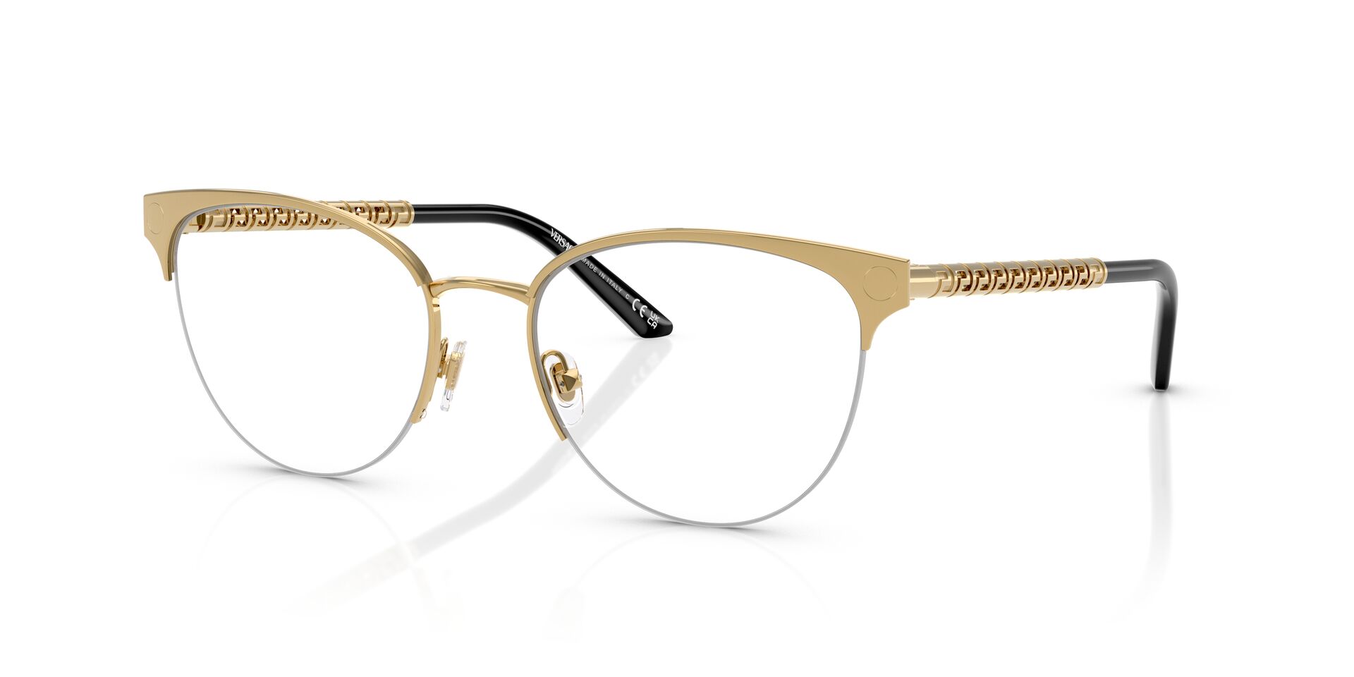 Versace VE1297 Cat Eye Glasses Fashion Eyewear US1
