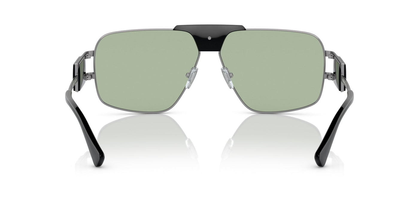 Versace VE2251 Gunmetal/Green #colour_gunmetal-green