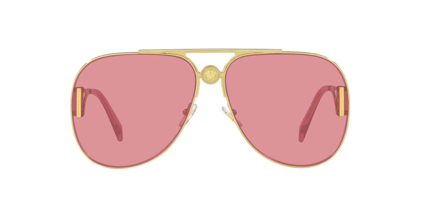 Versace VE2255 Gold/Pink Internal Silver Mirror #colour_gold-pink-internal-silver-mirror