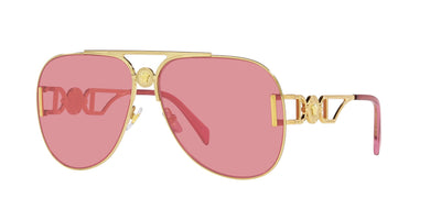 Versace VE2255 Gold/Pink Internal Silver Mirror #colour_gold-pink-internal-silver-mirror