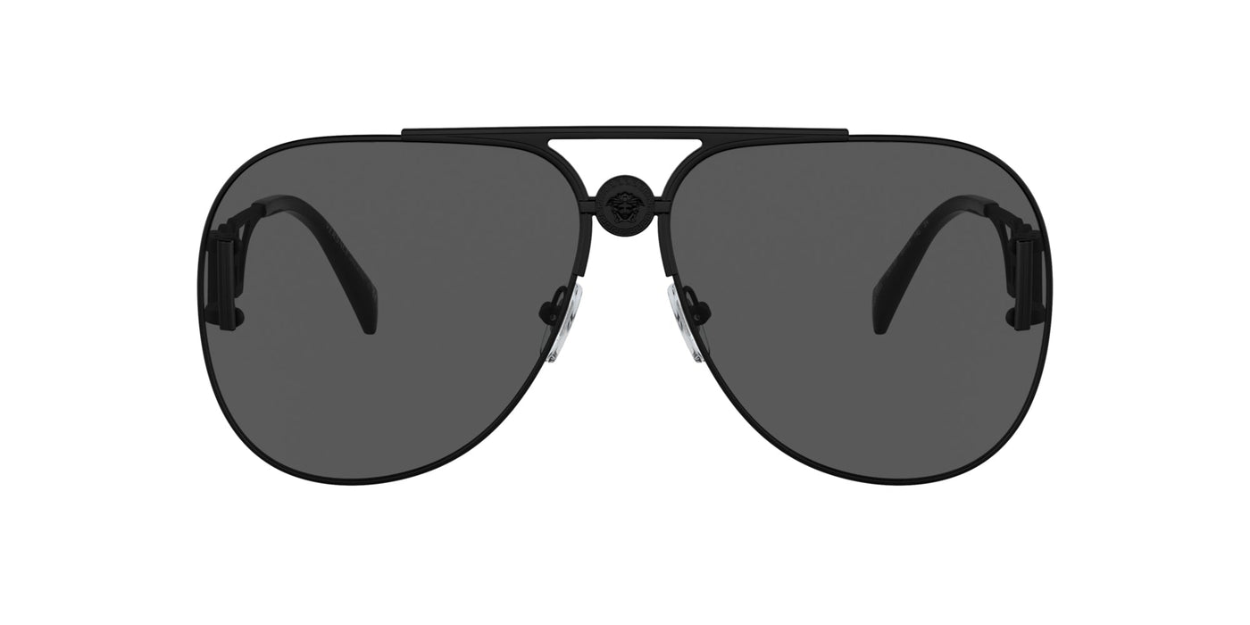 Versace VE2255 Matte Black/Dark Grey #colour_matte-black-dark-grey