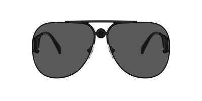 Versace VE2255 Matte Black/Dark Grey #colour_matte-black-dark-grey