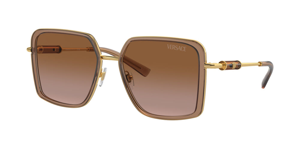 Versace VE2261 Brown Transparent/Brown Gradient #colour_brown-transparent-brown-gradient