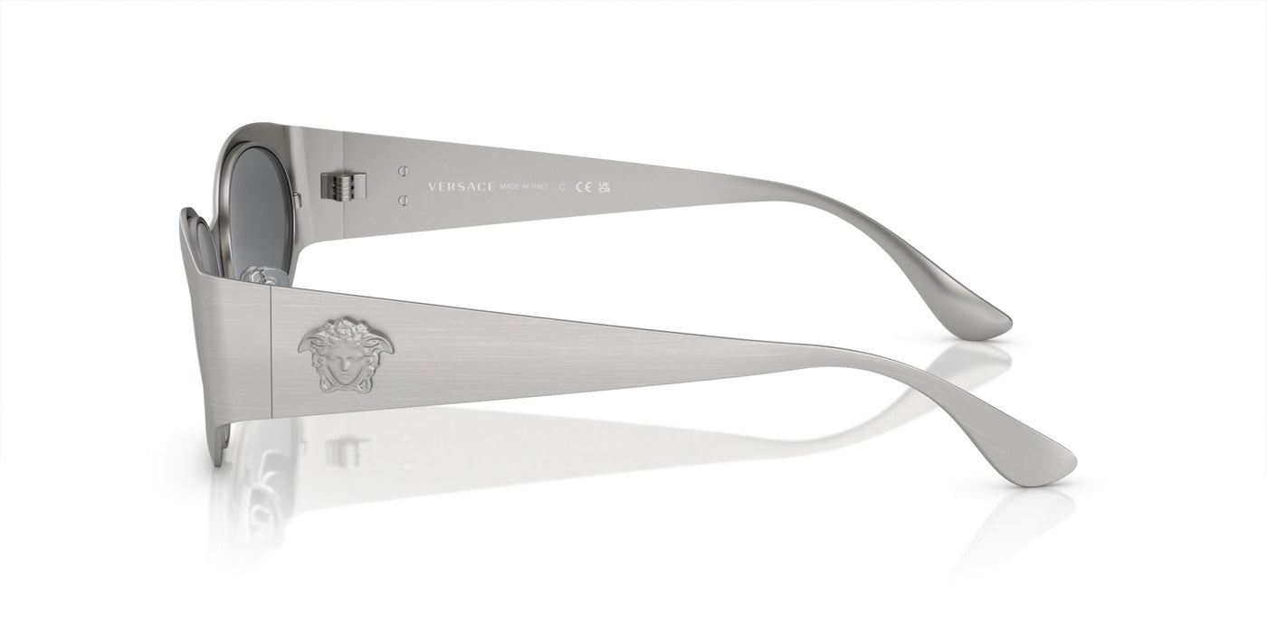 Versace VE2263 Matte Silver/Light Grey Black Mirror #colour_matte-silver-light-grey-black-mirror
