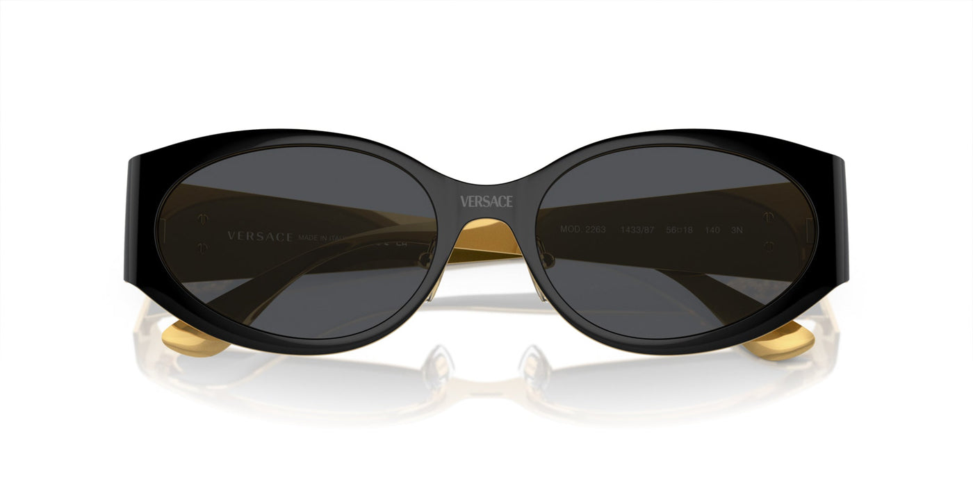 Versace VE2263 Black/Dark Grey #colour_black-dark-grey