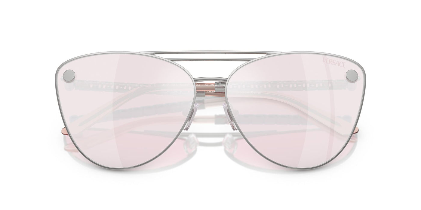 Versace VE2267 Silver/Pink White Mirror #colour_silver-pink-white-mirror