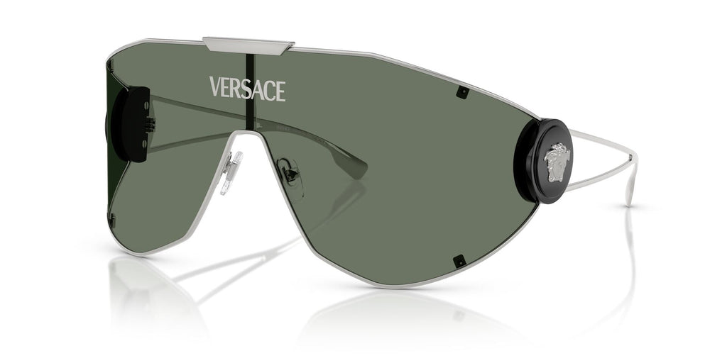 Versace VE2268 Silver/Dark Green #colour_silver-dark-green
