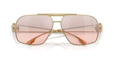 Versace VE2269 Gold/Light Pink Silver Mirror Gradient #colour_gold-light-pink-silver-mirror-gradient