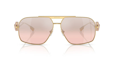 Versace VE2269 Gold/Light Pink Silver Mirror Gradient #colour_gold-light-pink-silver-mirror-gradient