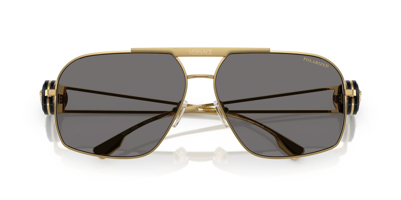 Versace VE2269 Black/Dark Grey Polarised #colour_black-dark-grey-polarised