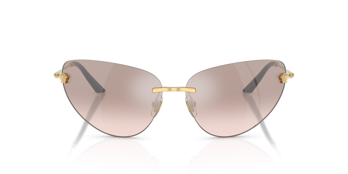 Versace VE2281 Gold/Light Brown Silver Mirror #colour_gold-light-brown-silver-mirror