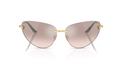 Versace VE2281 Gold/Light Brown Silver Mirror #colour_gold-light-brown-silver-mirror