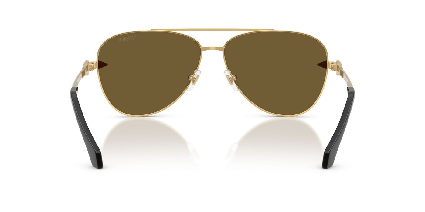 Versace VE2283 Gold/Brown Gold Mirror #colour_gold-brown-gold-mirror