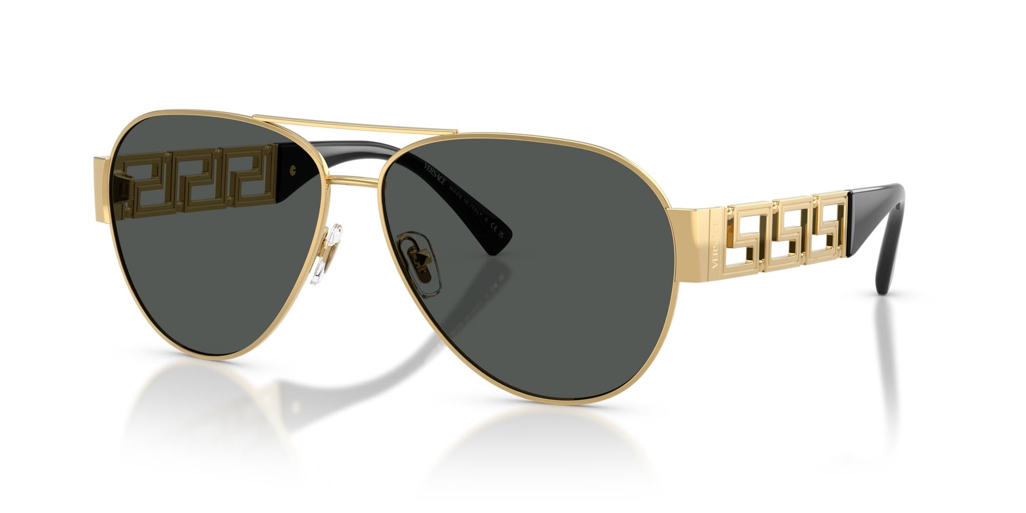 Versace VE2289 Aviator Sunglasses | Fashion Eyewear US
