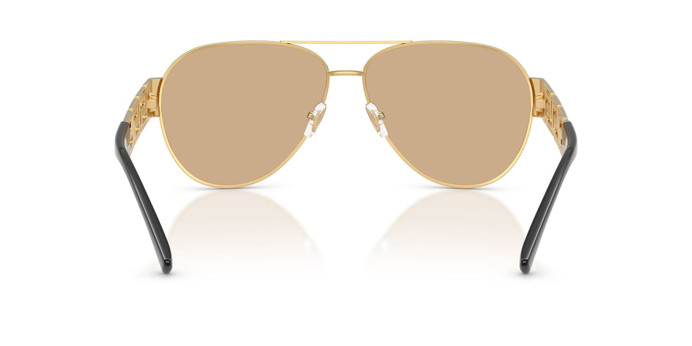 Versace VE2289 Gold/Light Yellow Silver Mirror #colour_gold-light-yellow-silver-mirror