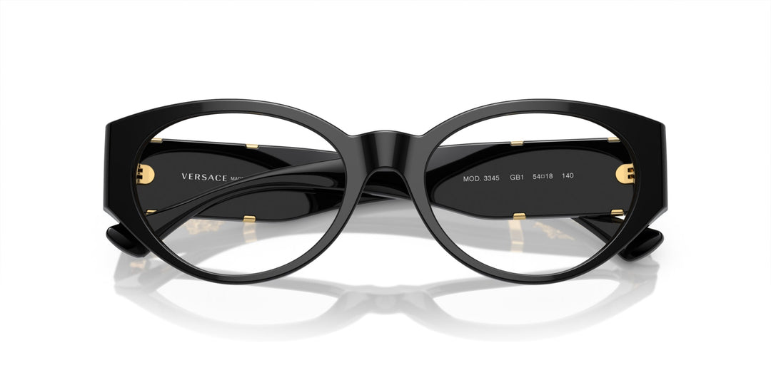 Versace VE3345 Oval Glasses | Fashion Eyewear US