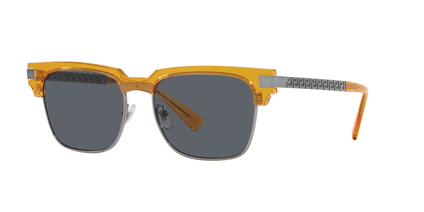 Versace VE4447 Transparent Yellow/Dark Blue #colour_transparent-yellow-dark-blue