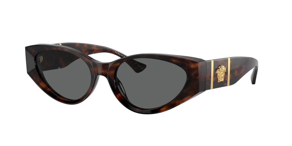 Versace VE4454 Havana/Dark Grey #colour_havana-dark-grey