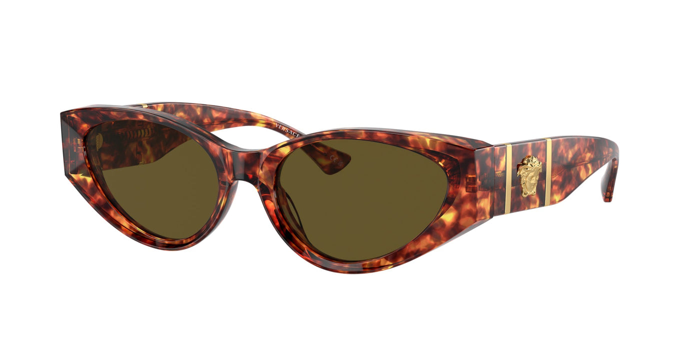 Versace VE4454 Havana/Dark Brown #colour_havana-dark-brown