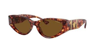 Versace VE4454 Havana/Dark Brown Polarised #colour_havana-dark-brown-polarised