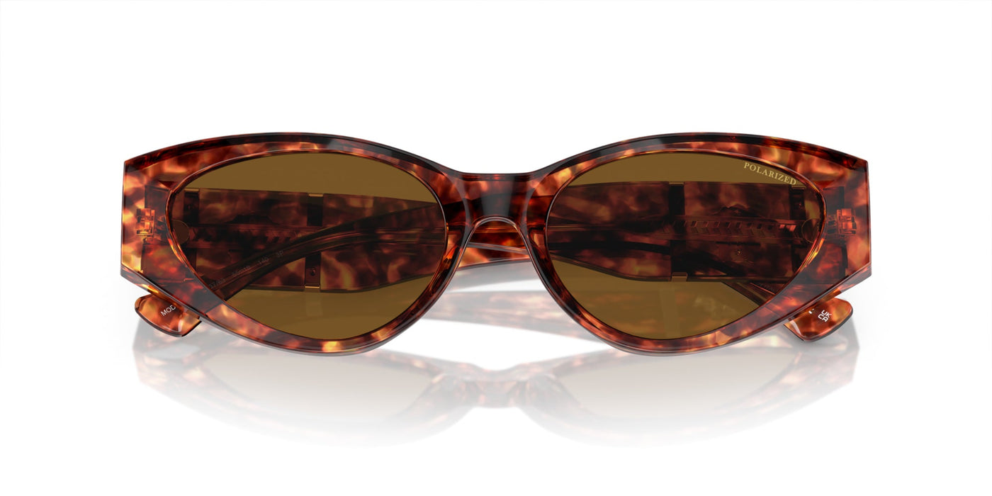 Versace VE4454 Havana/Dark Brown Polarised #colour_havana-dark-brown-polarised