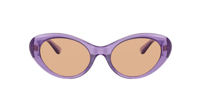 Versace VE4455U Purple Transparent/Dark Brown #colour_purple-transparent-dark-brown