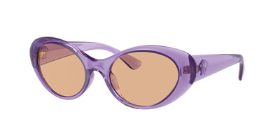 Versace VE4455U Purple Transparent/Dark Brown #colour_purple-transparent-dark-brown