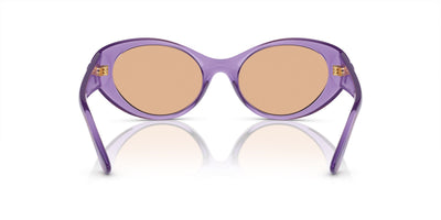 Versace VE4455U Purple Transparent/Dark Brown #colour_purple-transparent-dark-brown