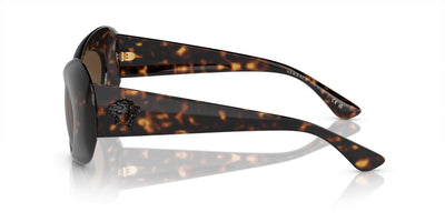 Versace VE4456U Havana/Dark Brown #colour_havana-dark-brown