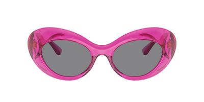 Versace VE4456U Pink Transparent/Dark Grey #colour_pink-transparent-dark-grey