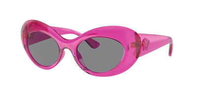 Versace VE4456U Pink Transparent/Dark Grey #colour_pink-transparent-dark-grey