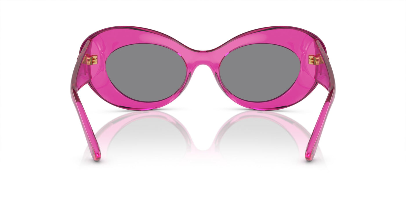 Versace VE4456U Pink Transparent/Dark Grey #colour_pink-transparent-dark-grey