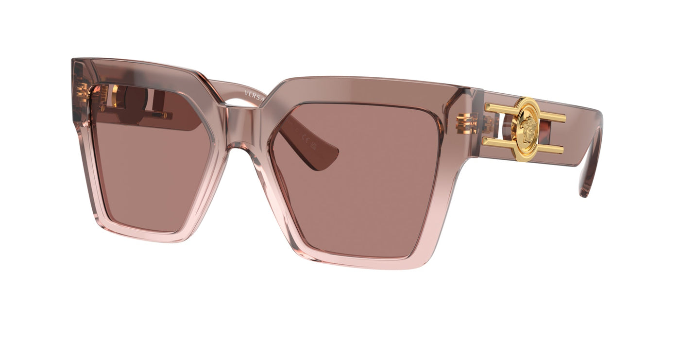 Versace VE4458 Brown Transparent/Light Brown #colour_brown-transparent-light-brown