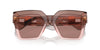 Versace VE4458 Brown Transparent/Light Brown #colour_brown-transparent-light-brown