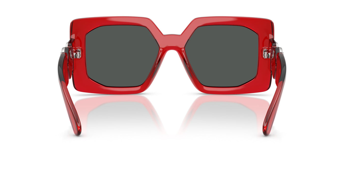 Versace VE4478U Red Transparent/Dark Grey #colour_red-transparent-dark-grey