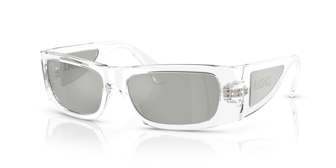 VERSACE サングラス シールド ミラーレンズ 鏡面 カーブ 110 白 0VE4482__148_8V__P21__shad__qt