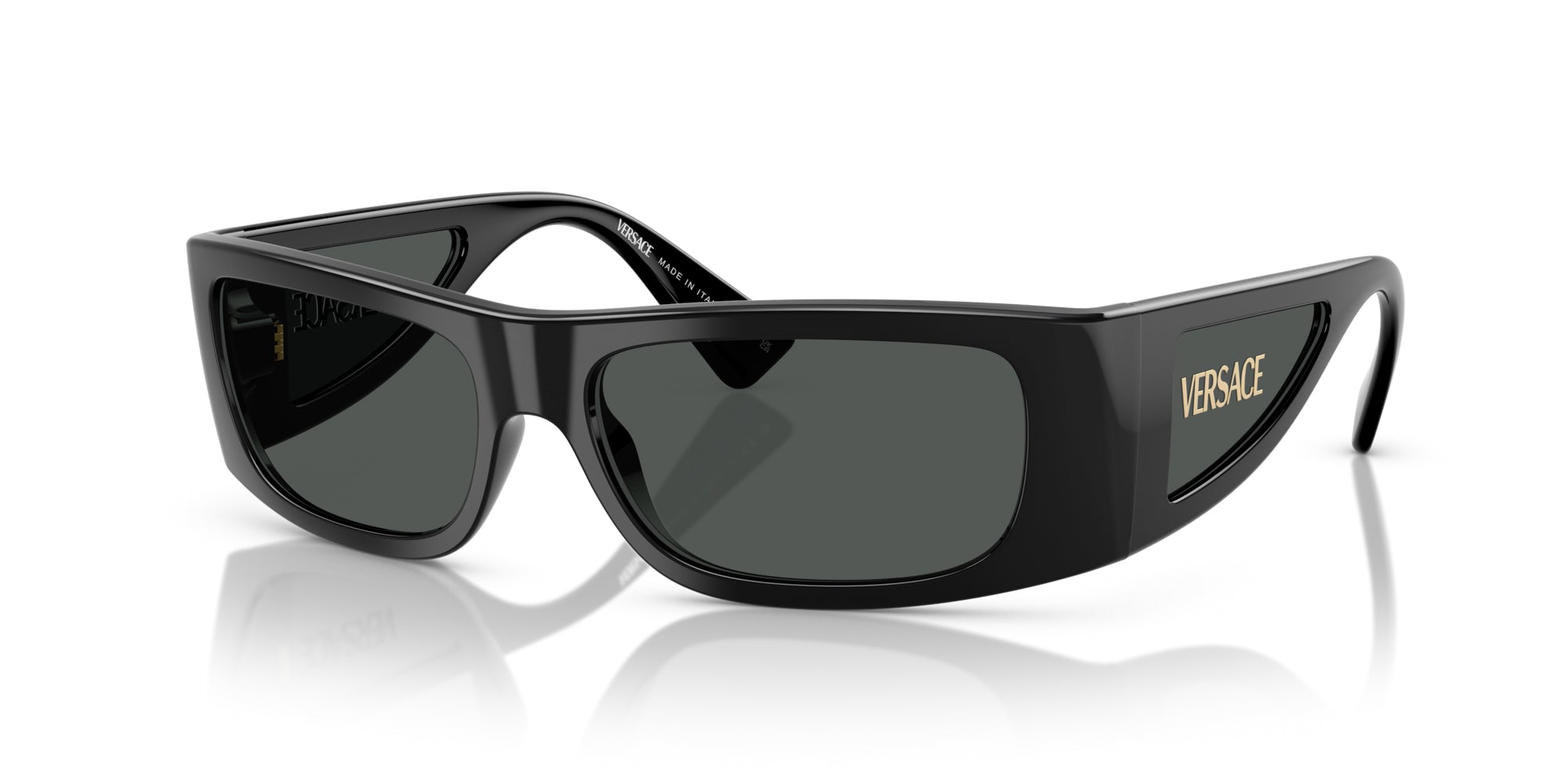 Versace VE4482 Wraparound Sunglasses | Fashion Eyewear US