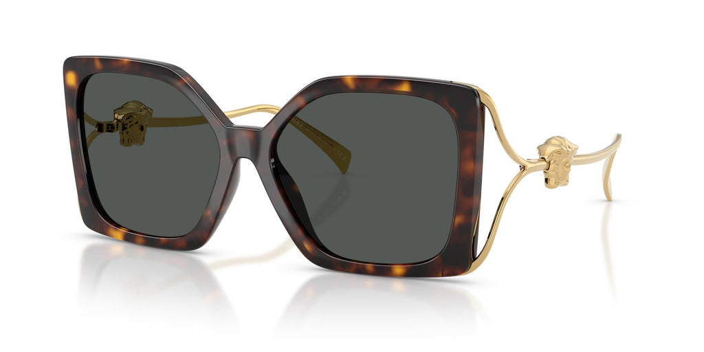 Versace VE4502U Havana/Dark Grey #colour_havana-dark-grey