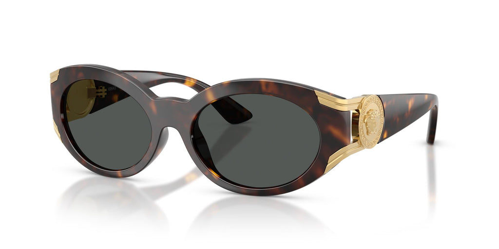 Versace VE4503U Oval Sunglasses | Fashion Eyewear display picture 3