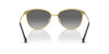 Vogue Eyewear VO4002S Top Matte Black/Brushed Gold/Grey Gradient #colour_top-matte-black-brushed-gold-grey-gradient