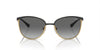 Vogue Eyewear VO4002S Top Matte Black/Brushed Gold/Grey Gradient #colour_top-matte-black-brushed-gold-grey-gradient