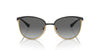 Vogue Eyewear VO4002S Top Matte Black/Brushed Gold/Grey Gradient #colour_top-matte-black-brushed-gold-grey-gradient