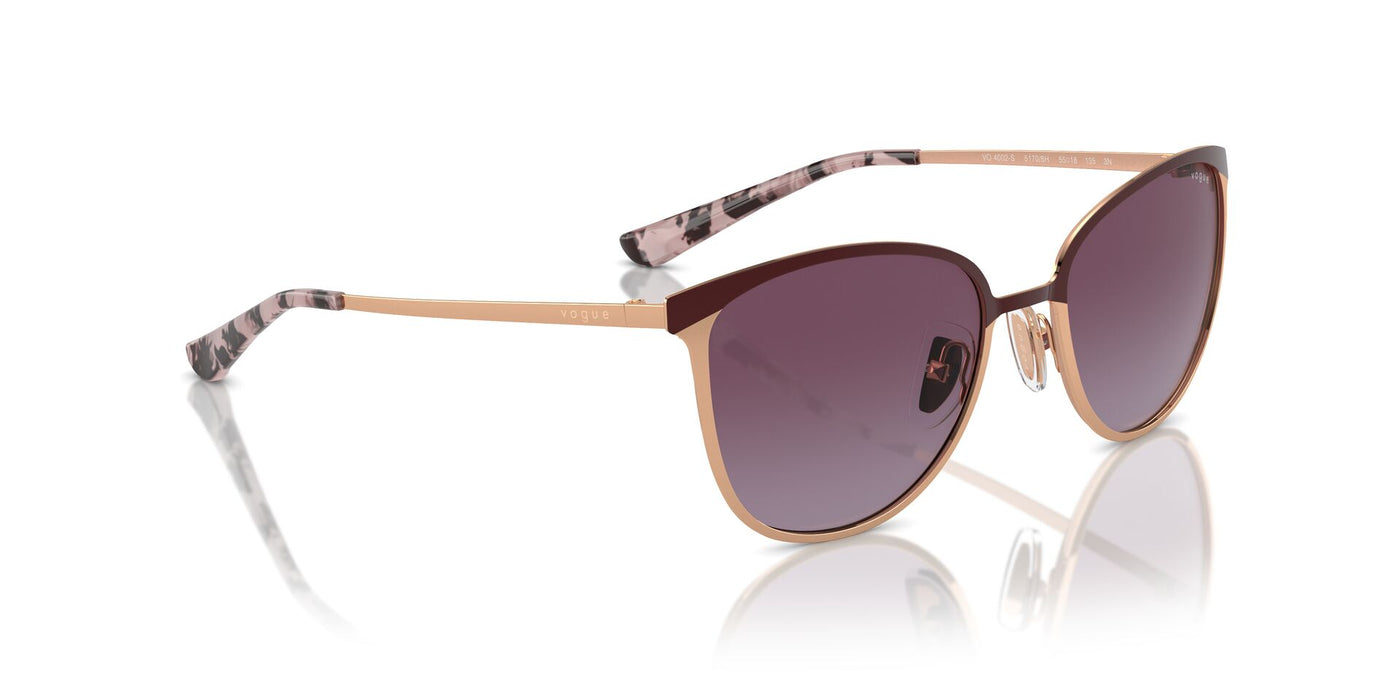 Vogue Eyewear VO4002S Top Bordeaux/Rose Gold/Violet Gradient #colour_top-bordeaux-rose-gold-violet-gradient