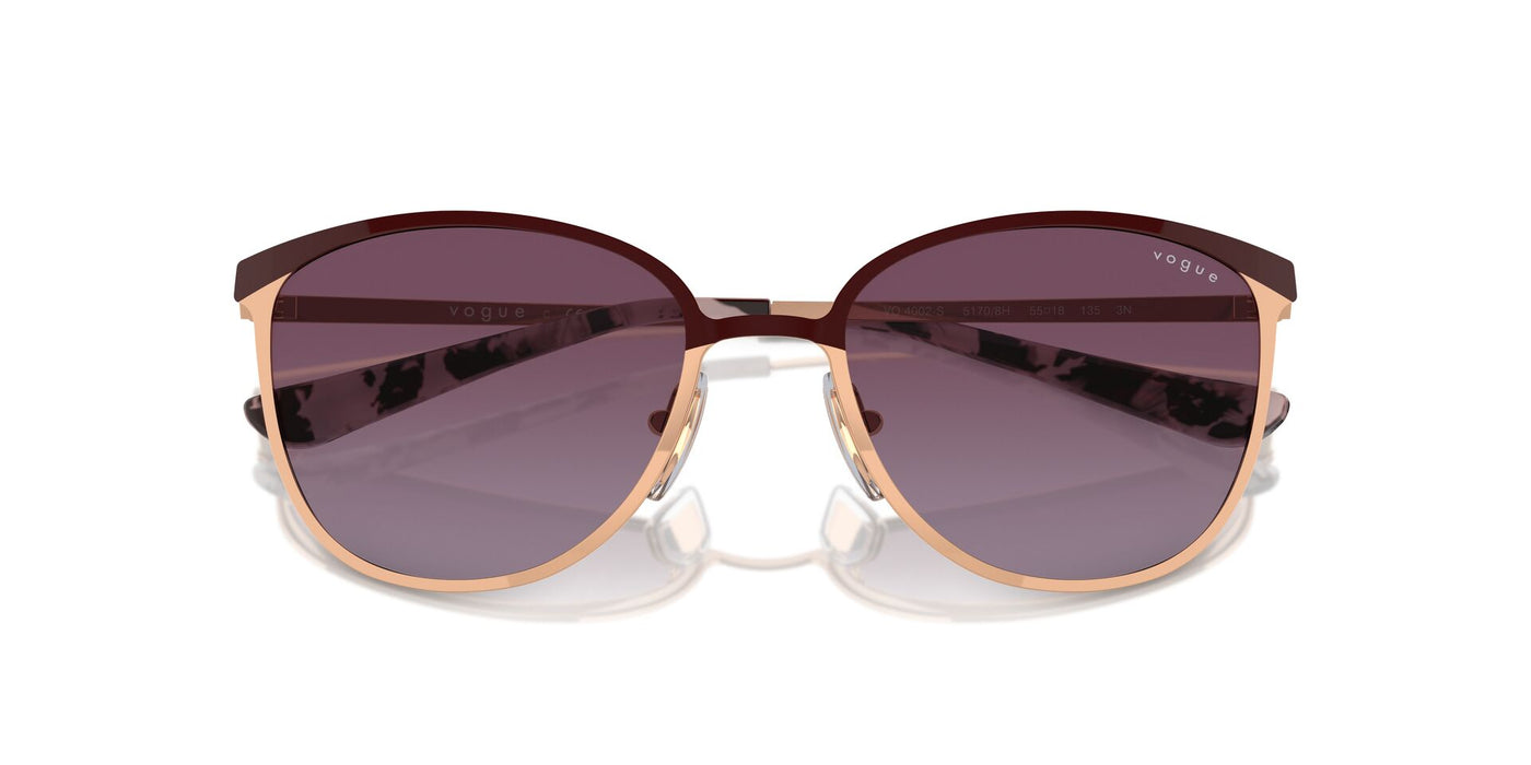 Vogue Eyewear VO4002S Top Bordeaux/Rose Gold/Violet Gradient #colour_top-bordeaux-rose-gold-violet-gradient