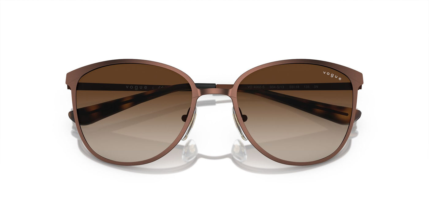 Vogue Eyewear VO4002S Matte Brown/Brown Gradient #colour_matte-brown-brown-gradient