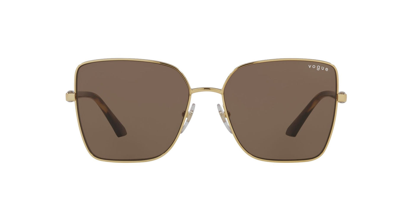 Vogue Eyewear VO4199S Gold/Dark Brown #colour_gold-dark-brown