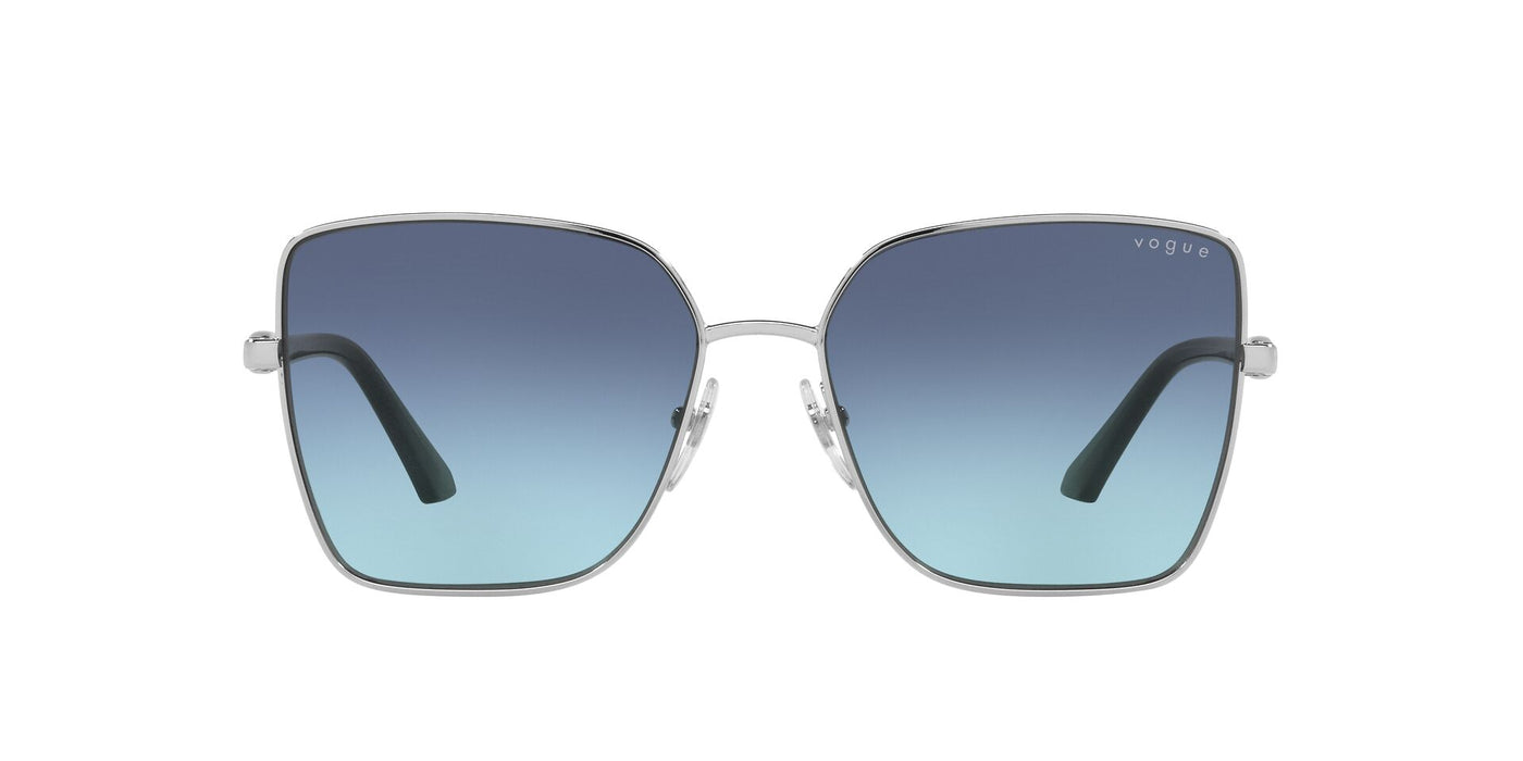 Vogue Eyewear VO4199S Silver/Azure Dark Blue Gradient #colour_silver-azure-dark-blue-gradient