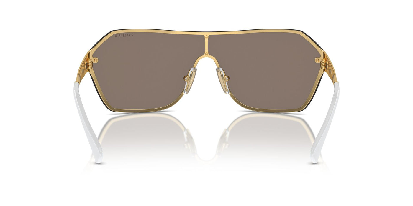 Vogue Eyewear VO4302S Gold/Light Brown Gold Mirror #colour_gold-light-brown-gold-mirror